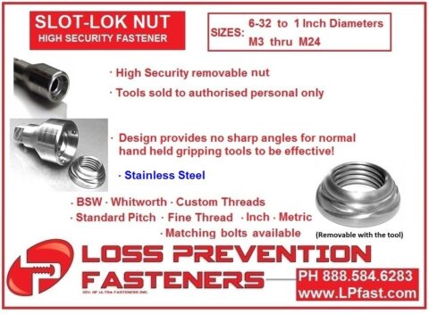 Slot-Lok Security Fasteners | Tamper-Resistant Solutions